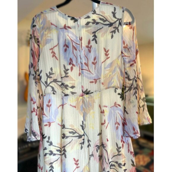 Max Mara's Max&Co. Palio Silk Floral Maxi Dress - Size 4 (NWT) - Picture 13 of 14